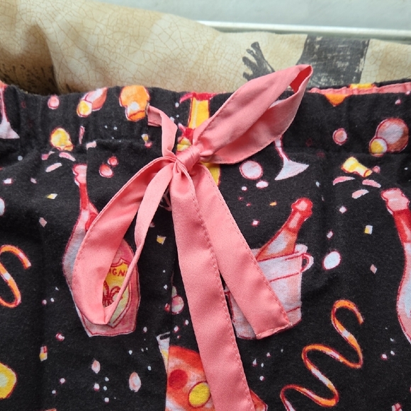 Nick & Nora Black Pajama Set with Colorful Print - Picture 10 of 13